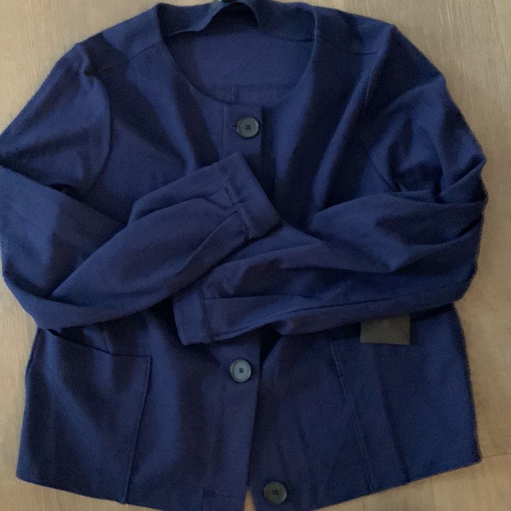 Halogen Navy Peacoat
